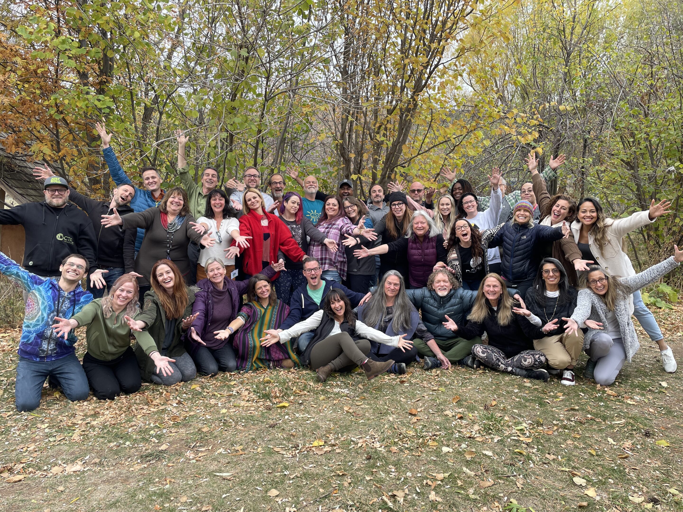 image of full group of november training participants