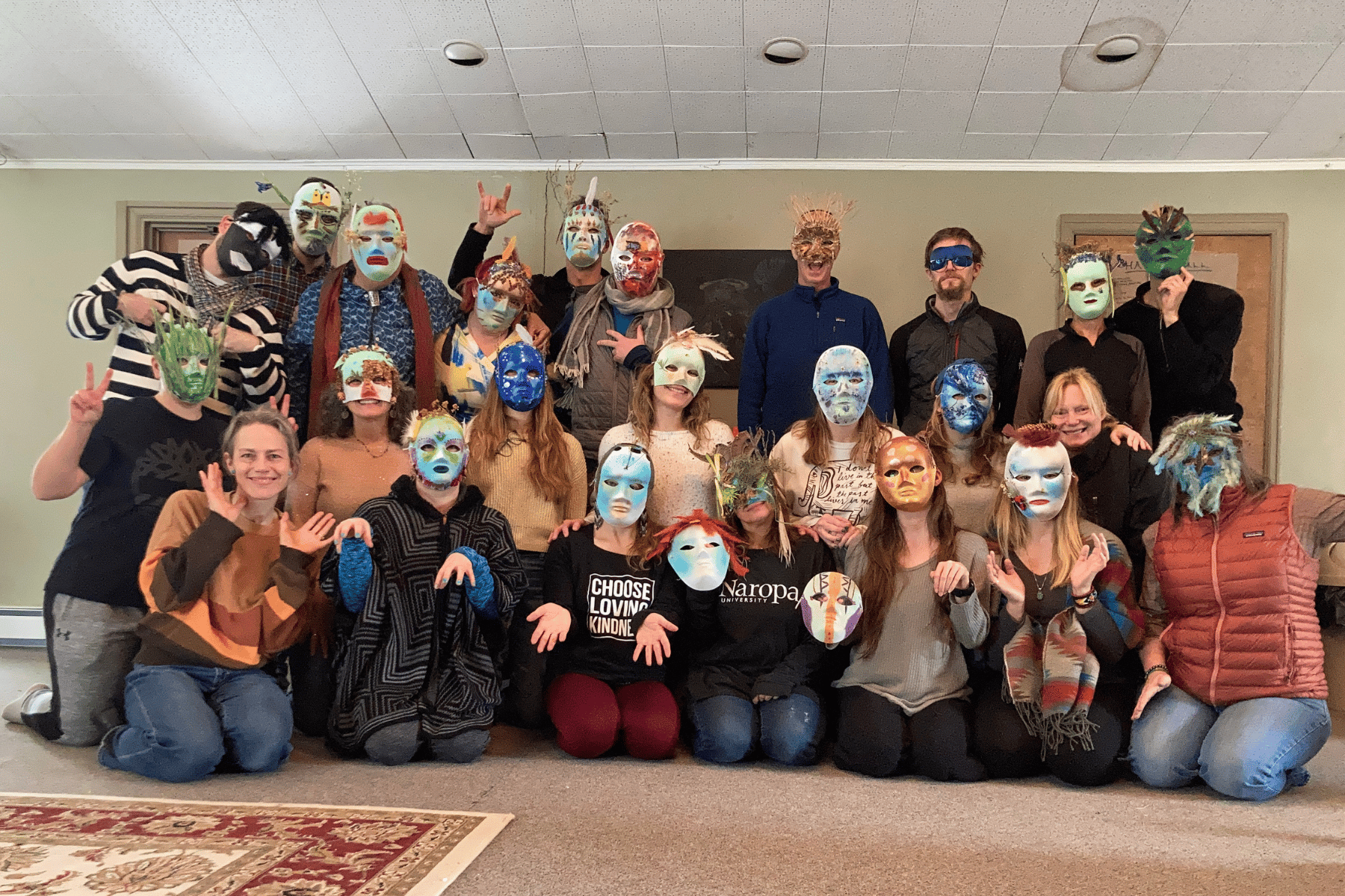 Featured Blog Images Feb 2023 Newsletter - Square (600 × 400 px) (3) image of the PRATI group wearing their masks